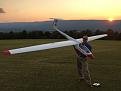 Happy sailplane pilot.