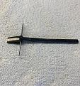 Inner aileron linkage assembly (1.5mm link pin, left long for test-fitting). CNC carbon components.
